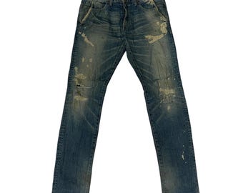 Vintage Miharayasuhiro Denim Vintage Miharayasuhiro Distressed Denim Workwear Japanese Miharayasuhiro Jeans  W33