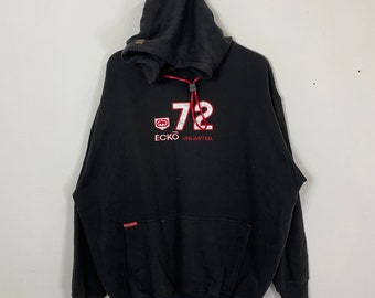 Vintage Ecko Sweatshirt Vintage Ecko Unlimited Big Logo Hoodies Sweatshirt Vintage Ecko Pullover Sweatshirt Size XXL