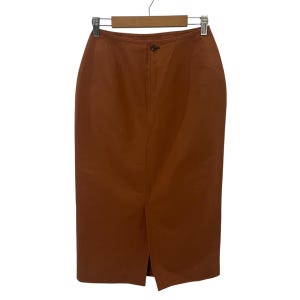 Vintage Jean Paul Gaultier Femme Skirts Vintage Jean Paul Gaultier Femme Leather Skirts W25
