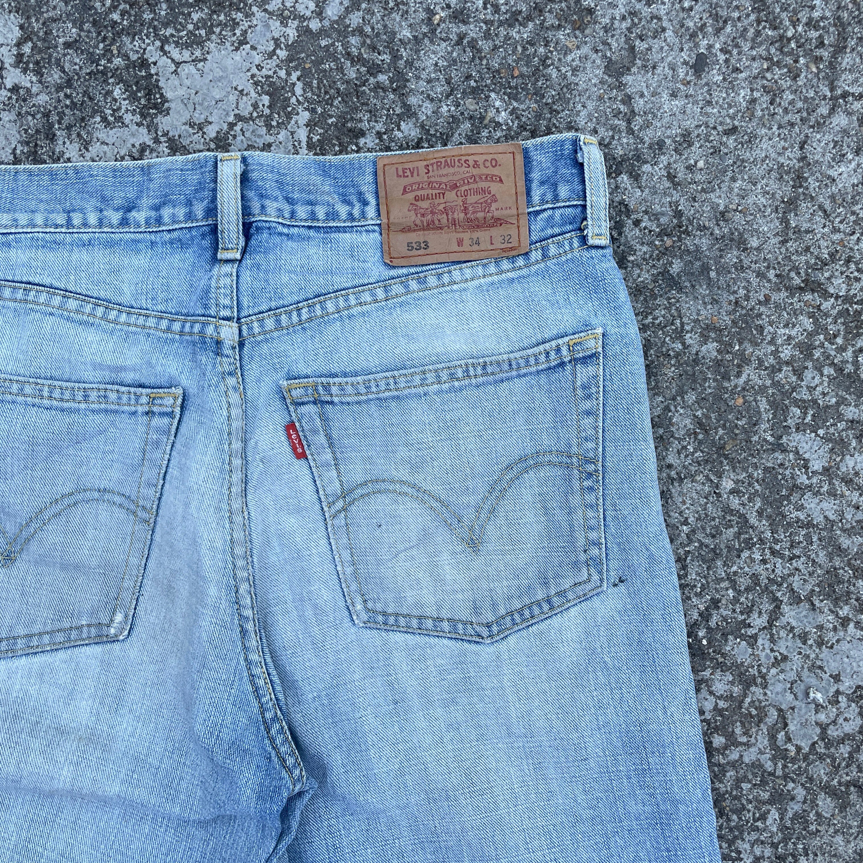Vintage Y2K Levis 533 Distressed Denim Vintage Y2K Levis 533 Vintage Y2K Levis 533 Distressed Denim Vintage Y2K Levis 533