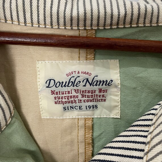Vintage Double Name Patchwork Style Jacket Vintag… - image 5
