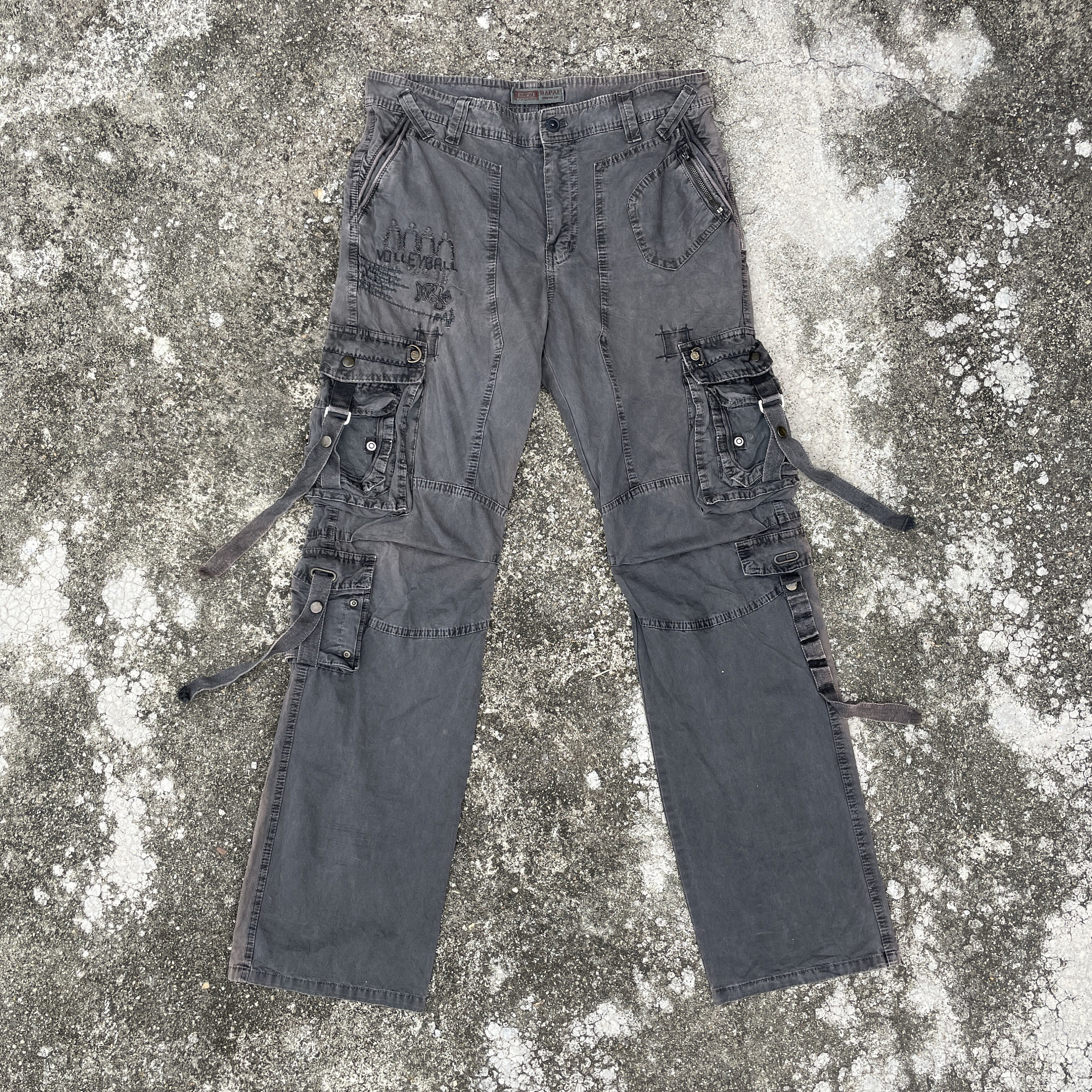 vintage USA製　bondage design pants riri