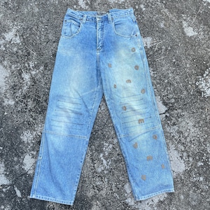 Vintage Akademiks Denim Jeans Vintage Akademiks Hiphop Denim Jeans W35