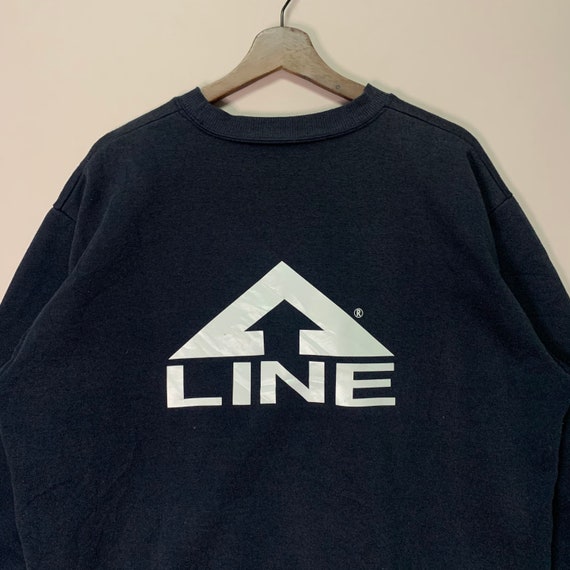 Vintage Line Sweatshirt Line Sweatshirt Crewneck … - image 10