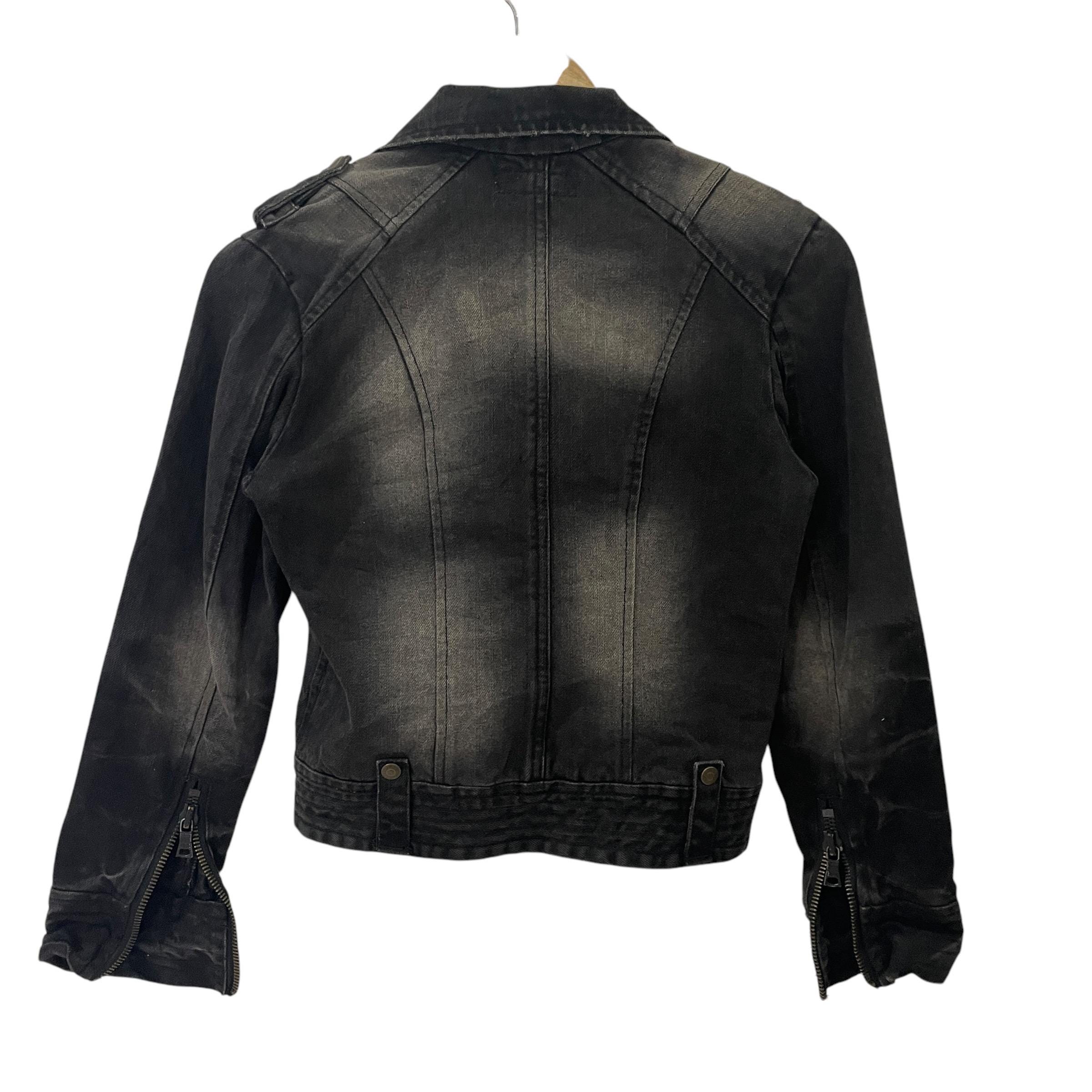 Vintage Y2k Magic Square Bikers Jacket Vintage Y2k Magic Square 
