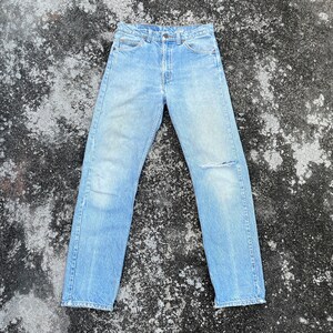 Vintage 90s Levis Lot 505 Oren Tag Jeans Vintage 90s Levis Lot 505 Oren Tag Distressed Denim Jeans W30