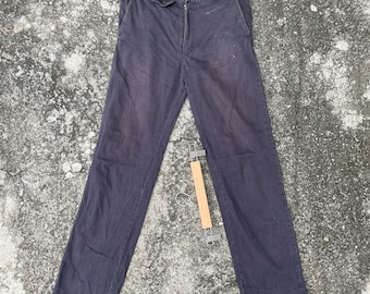 Pantalones vintage A.P.C Paris Pantalones casuales utilitarios vintage Apc Paris Pantalones Easy vintage Apc W32