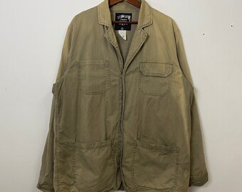 STUSSY Authentic Gear Jacket - Etsy