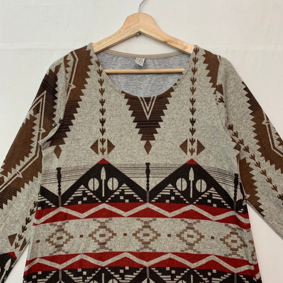 Vintage Pippal Aztex Navajo Style Dress Vintage P… - image 2