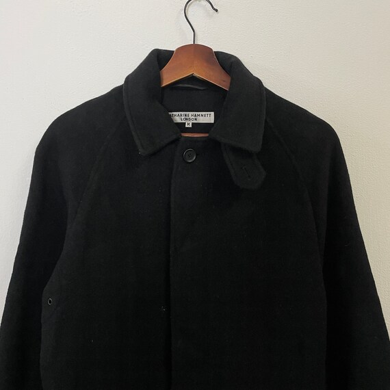ジャケット・アウター KATHARINE HAMNETT Velvet long coat Katharine hamnett london velvet - Gem