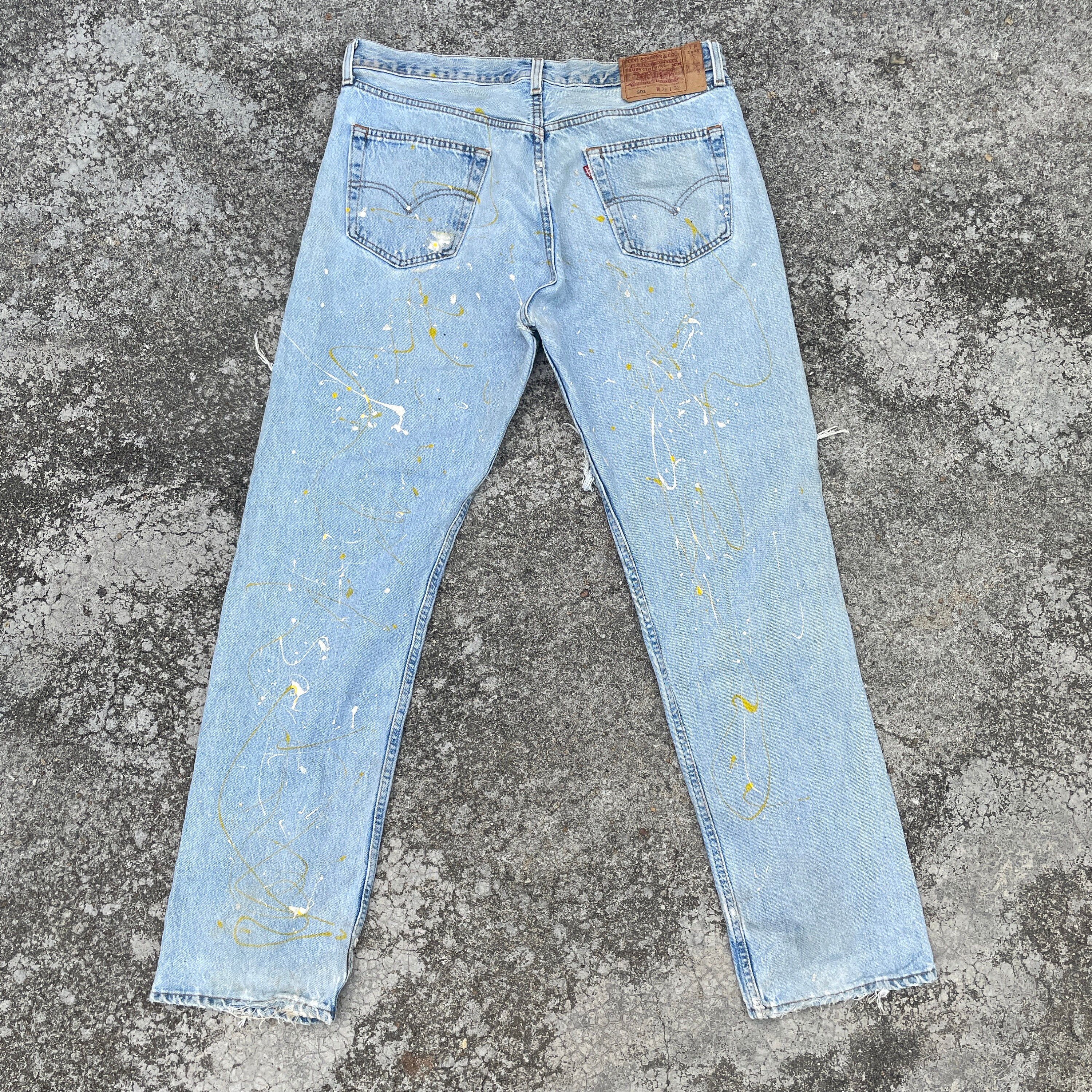 LEVI’S / 90's 00's 501 art denim pants Vintage 90s Levis 501 Art Jeans Vintage 90s Levis 501 Art