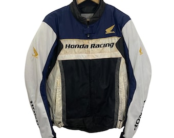 Honda Racing Motorcycle Jacket Superbike Japanese Brand Rider