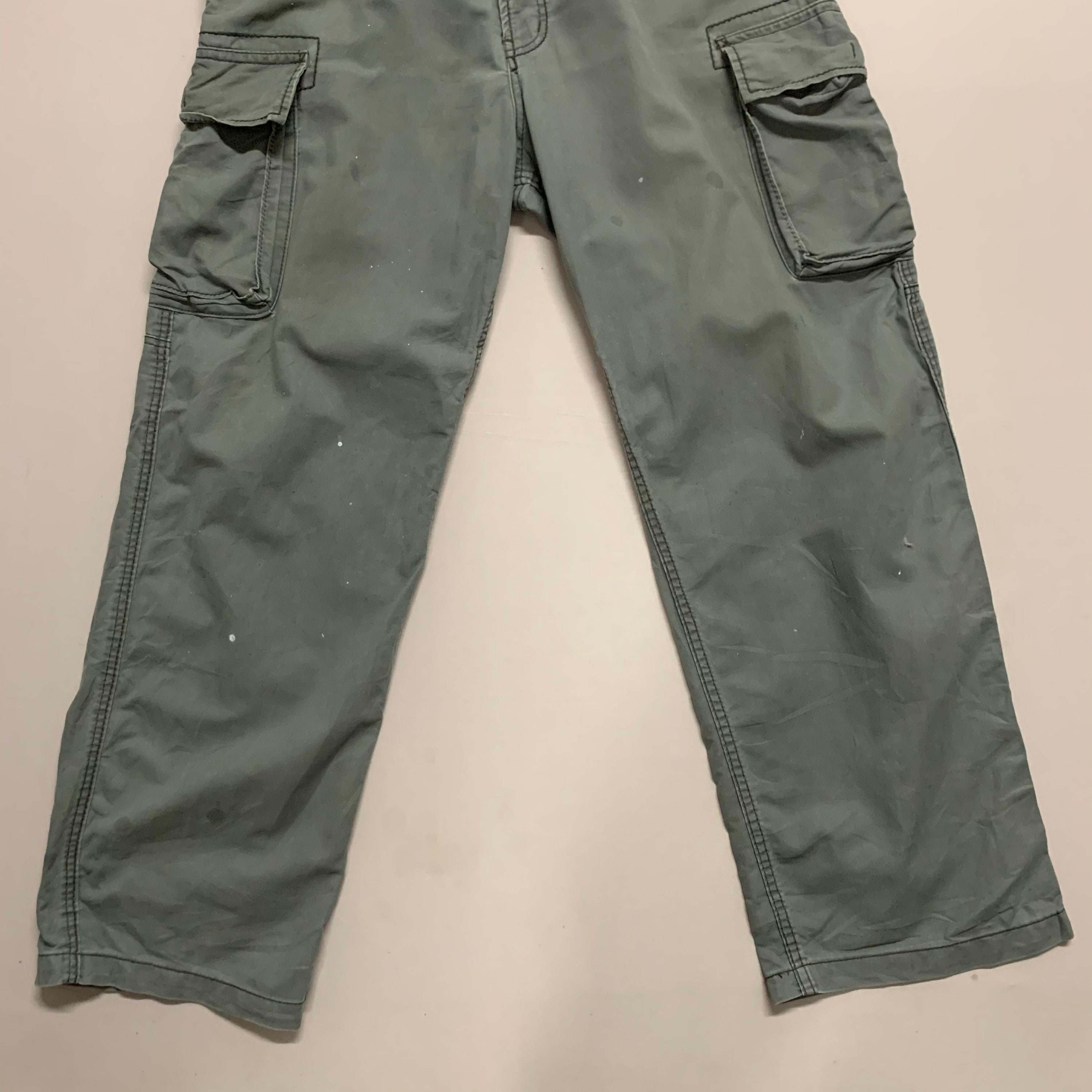 【oan】Vintage Cargo Pocket Pants Vintage Airwalk Utility 8 Pocket Tactical Cargo Pants