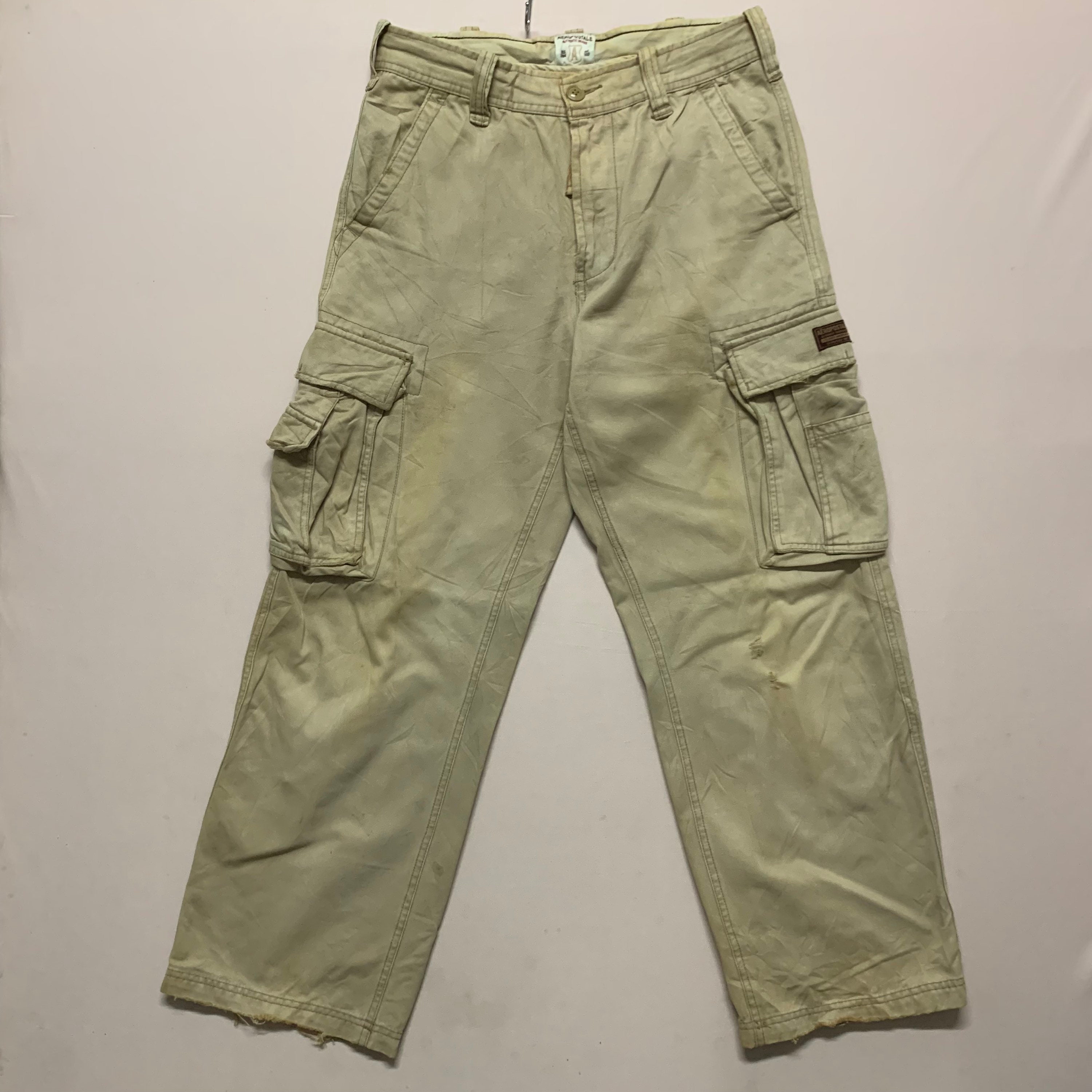 Pantalones Aeropostale vintage Pantalones cargo tacticos multibolsillos utilitarios Aeropostale vintage W31 Etsy Mexico