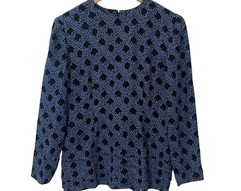 Blusa vintage Pierre Balmain Blusa vintage de lujo Pierre Balmain Talla M