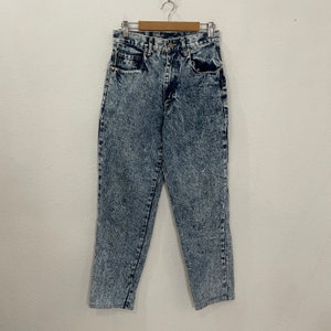 Vintage Fittz Denim Jeans Vintage Fittz Acid Wash Denim Jeans W27
