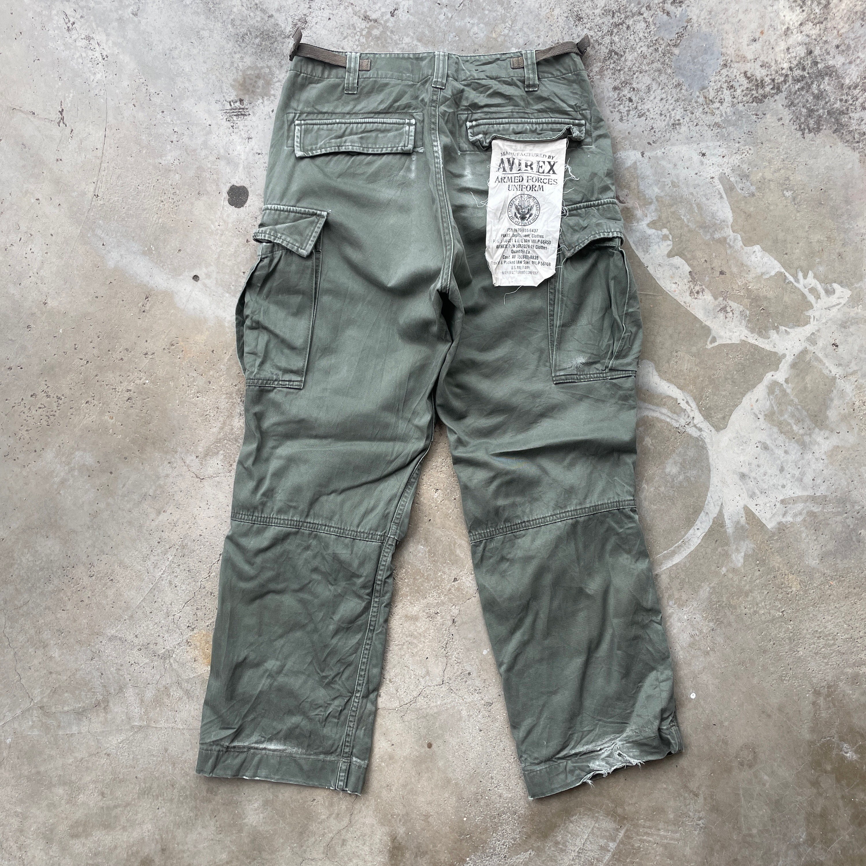 Vintage Avirex Cargo Pants Vintage Avirex Armed Force Uniform ...