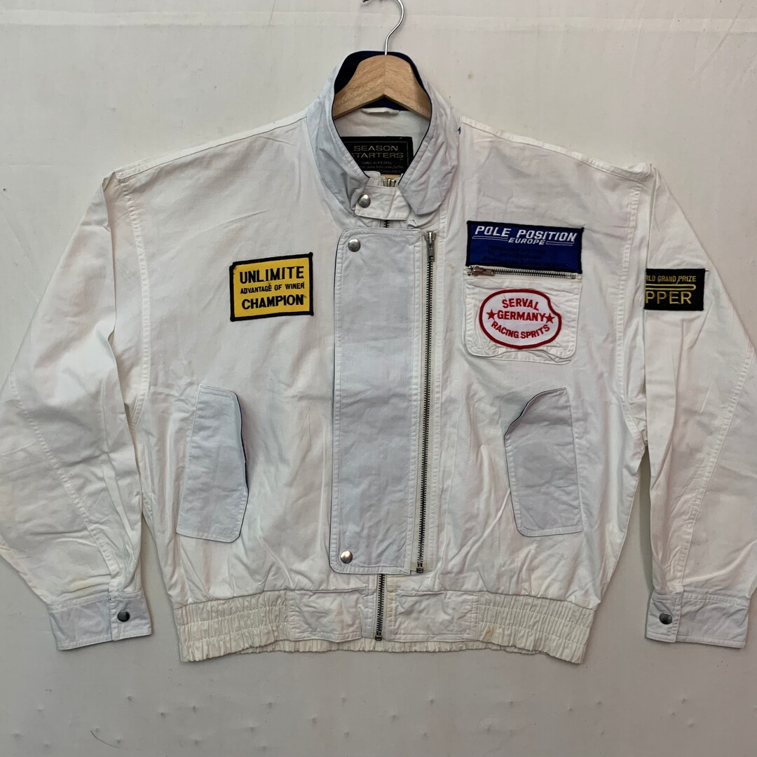 Vintage Season Starters Jacket Vintage Season Starters Racing Etsy