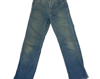 Vaqueros de trabajo vintage Big John Workwear Vaqueros de trabajo vintage Big John Workers Denim W30