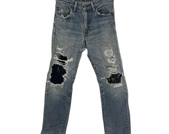 Vintage Levis Engineered Flare Denim Vintage Levis Engineered