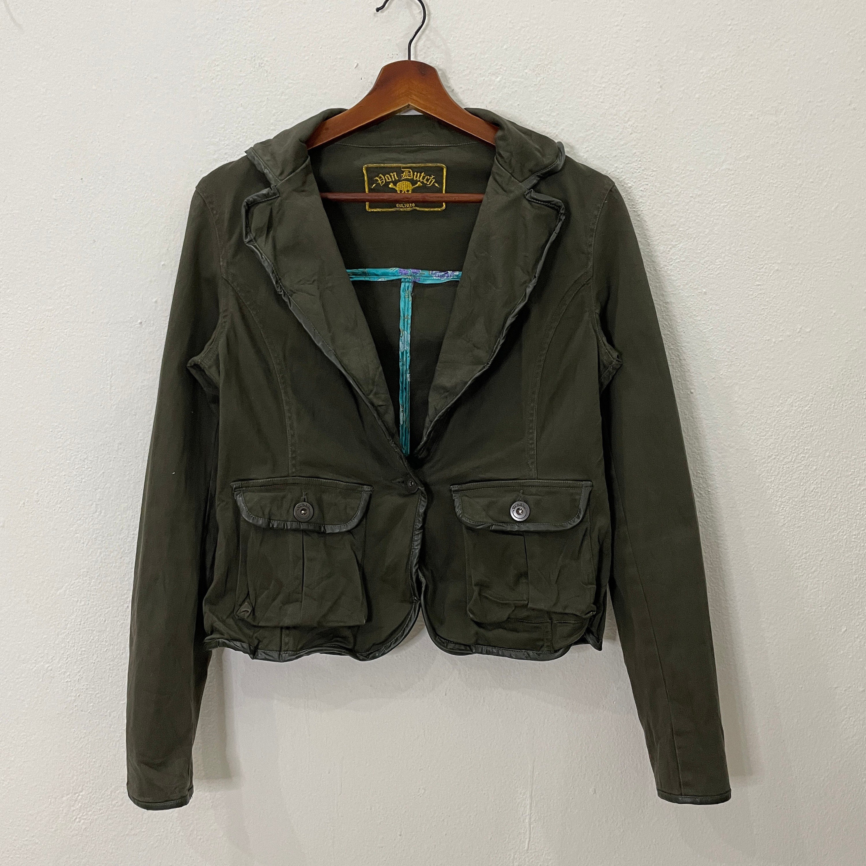 Vintage Von Dutch Jacket Vintage Von Dutch Women Jacket Size