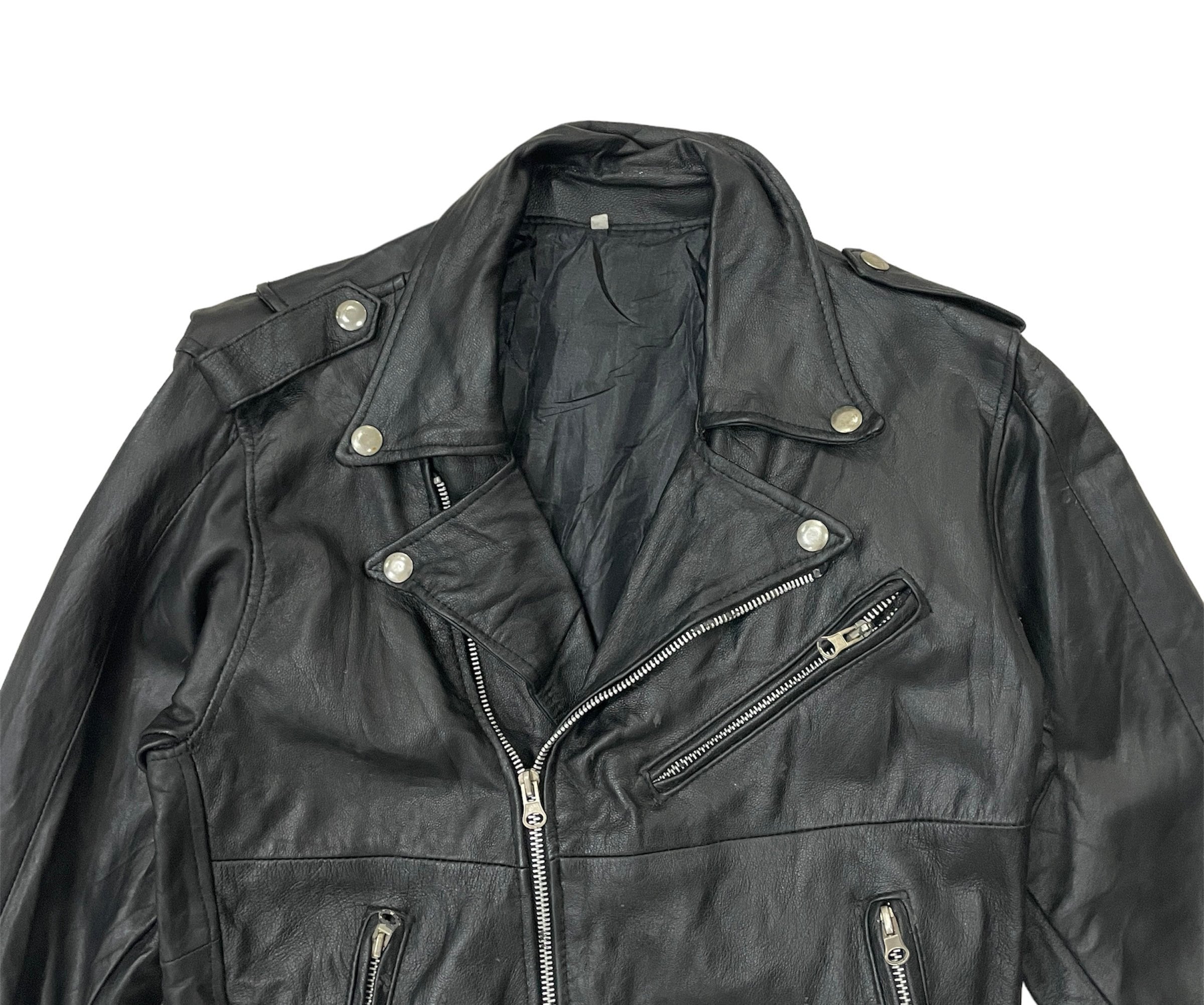 ジャケット・アウター Swedish Army type Leather Motorcycle JKT Vintage 50's Swedish Army Riders Jacket – Roots Revived