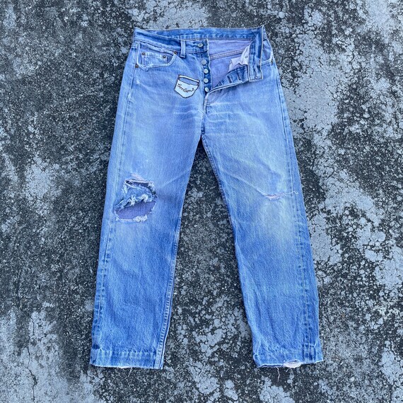 Vintage Levis Denim Jeans Vintage Levis Button 275 Denim