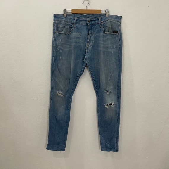 G star best sale distressed jeans