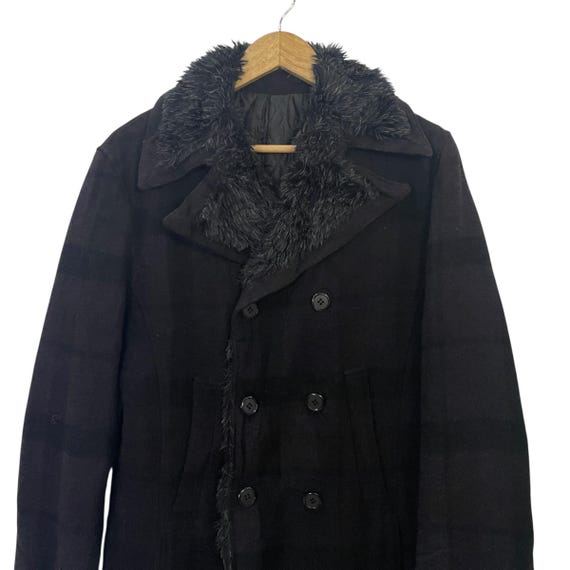 トップス early 00s TORNADO MART Fur Cardigan M Vintage Tornado Mart Jacket Vintage Tornado Mart Fur Jacket