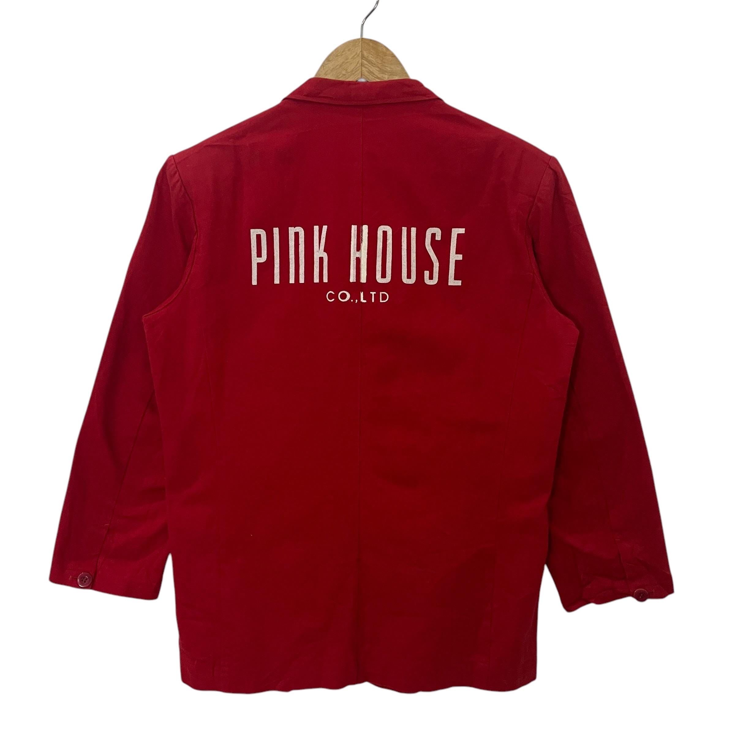 数十年前のpink houseのジャケット ヴィンテージ ピンクハウス コート ジャケット ヴィンテージ ピンク