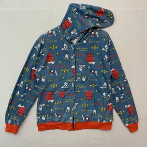 Vintage Peanuts Sweater Vintage Universal Studio Japan Peanuts Hoodies Sweater Vintage Peanuts Print All Over Sweater Size S