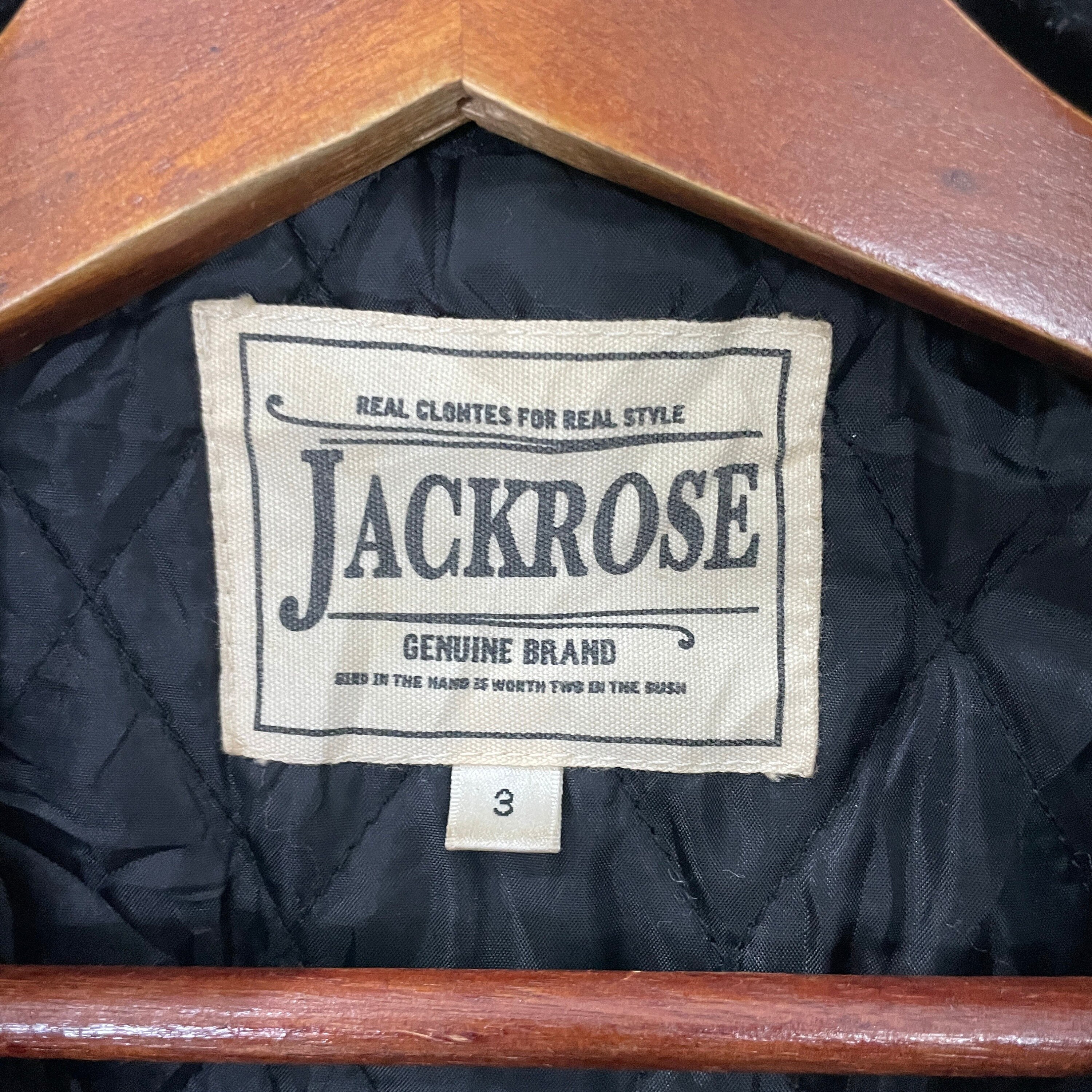 ジャケット・アウター vintage jack rose nylon leather jacket Other Designers Vintage - Vintage Jack Rose Leather Jacket