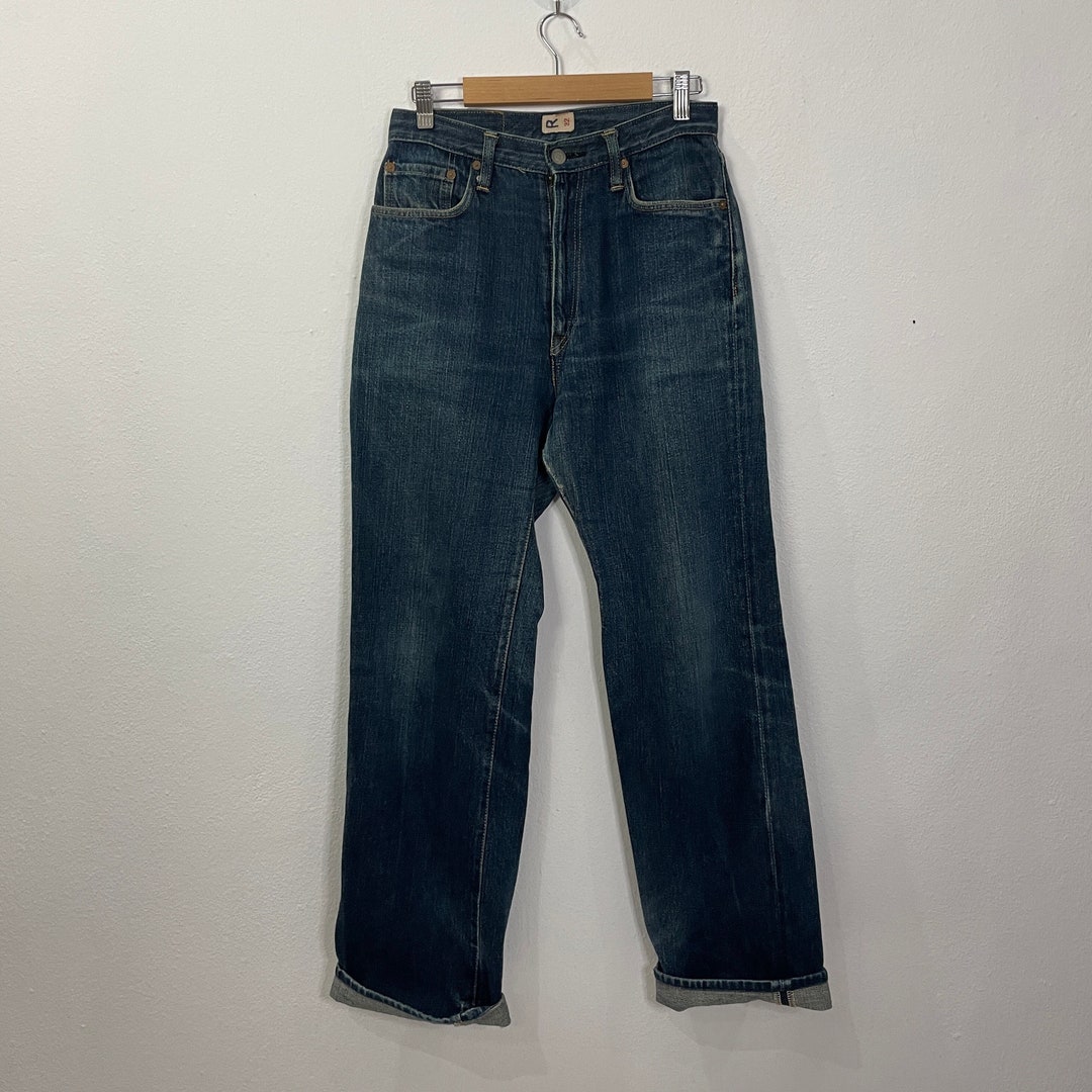 Vintage R 45rpm Denim Jeans Vintage R 45rpm Distressed Denim - Etsy
