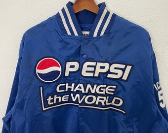 PEPSI CHANGE the WORLD ジャンパー Vintage MLB Pepsi Ichiro Suzuki 51 Bomber Jacket Embroidery