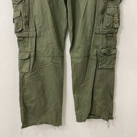 Vintage Unbranded 10 Pocket Tactical Cargo Pants Vintage Unbranded