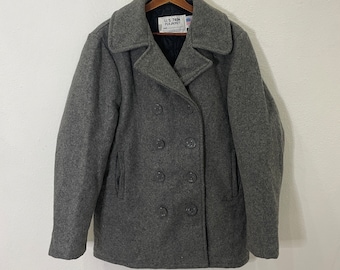 Vintage 90s U.S 740 by Schott Pea Coat Vintage 90s U.S 740 by