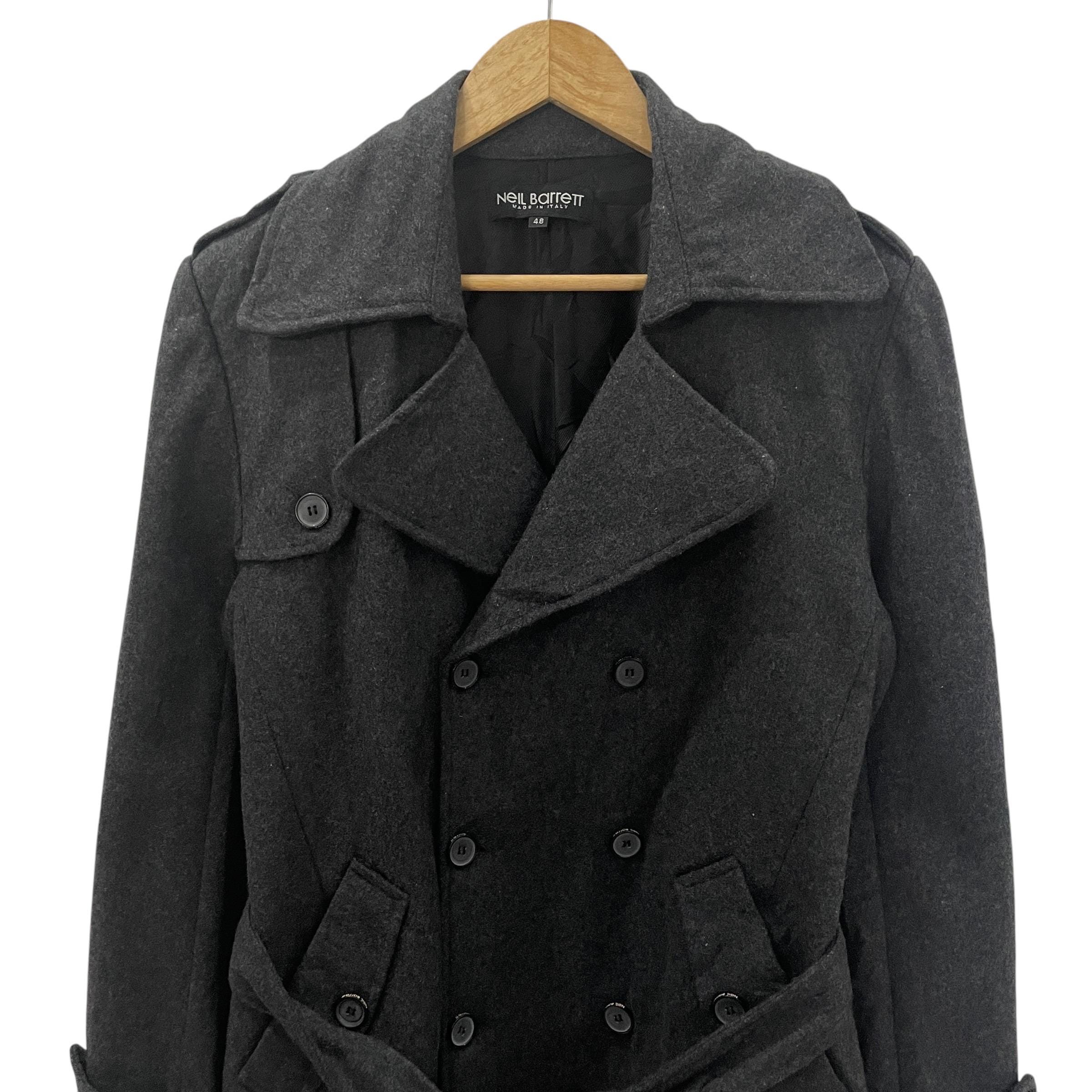 Neil Barrett Trench Coat Vintage Neil Barrett Trench Coat Jacket
