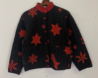 Vintage Issey Miyake Snow Flake Motive Button Ups Jacket Vintage Issey Sports Issey Miyake Jacket Size M