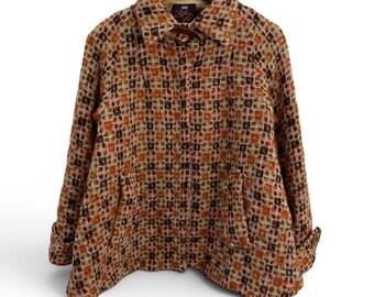 Vintage Yasue Carter Avant Garde Minimalist Coat Jacket Size L