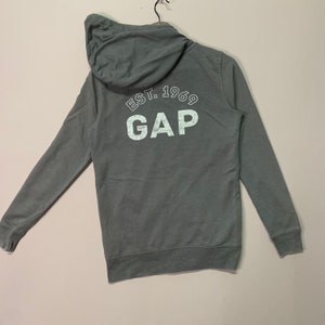 Vintage Gap Sweater Vintage Gap Zipper Ups Sweater Vintage Gap Hoodie Sweater Vintage Gap Pullover Sweater Size XS