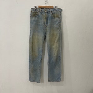 Vintage 90s Levis 505 Denim Jeans Vintage 90s Levis 505 Distressed Denim Jeans W32