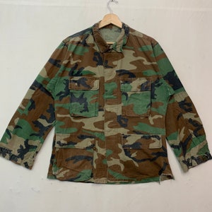 Vintage Unbranded Army Multipocket Jacket Vintage Unbranded Military Multipocket Tactical Jacket Size M