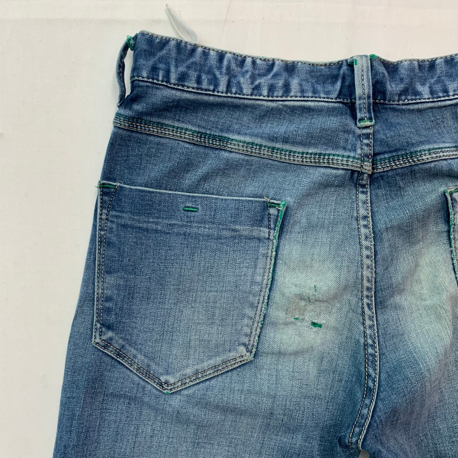 Vintage Jeanswest Green Denim Jeans Vintage Jeanswest Grenn Etsy UK