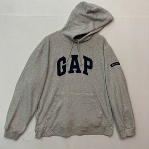 Vintage Gap Sweatshirt Vintage Gap Spellout Big Logo Hoodie Sweatshirt Vintage Gap Pullover Sweatshirt Size L