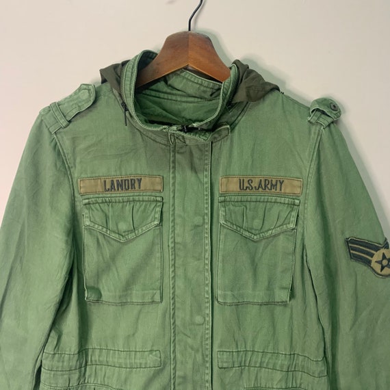 Vintage Azul by Moussy Multipocket U.S Army Jacket Vintage