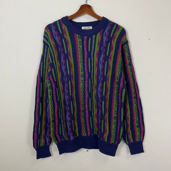 Coogi Sweater - Etsy