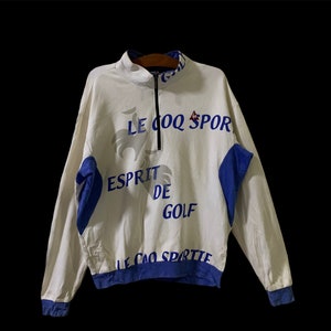 Le Coq  Sportif Golf  Collection Shirt Crewneck Plain Sweater Le Coq Sportif Sportwear Size L