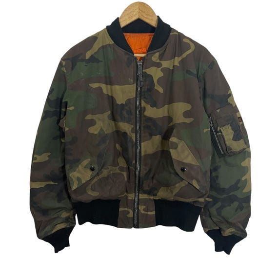 Vintage Alpha Industries Bomber Jacket Vintage 90s Alpha