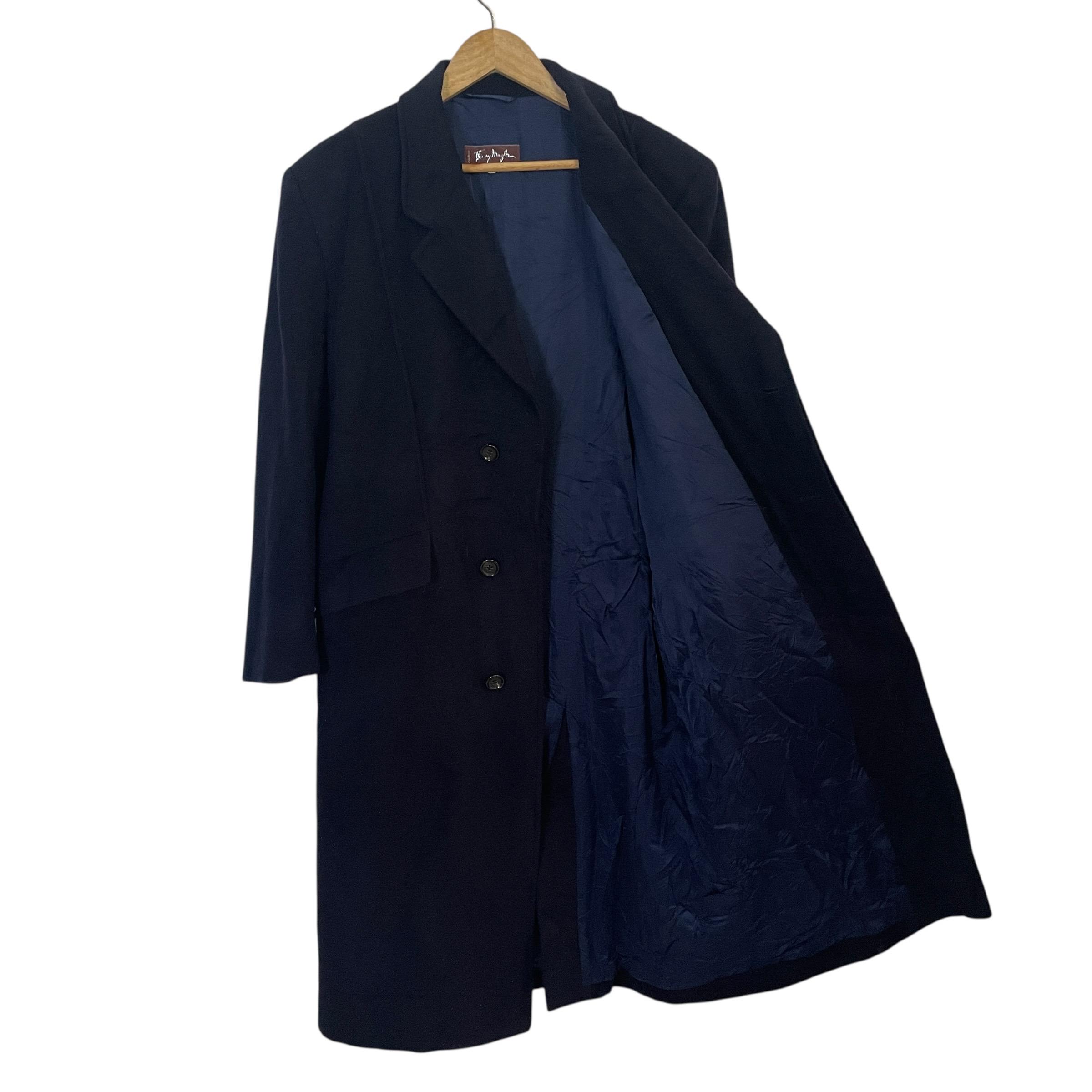 Veste THIERRY MUGLER Taille 38 - Noire Cintrée Avec Zip - Occasion Très Bon État