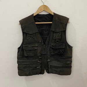 Vintage Army Air Force Military Utility Vest Tactical